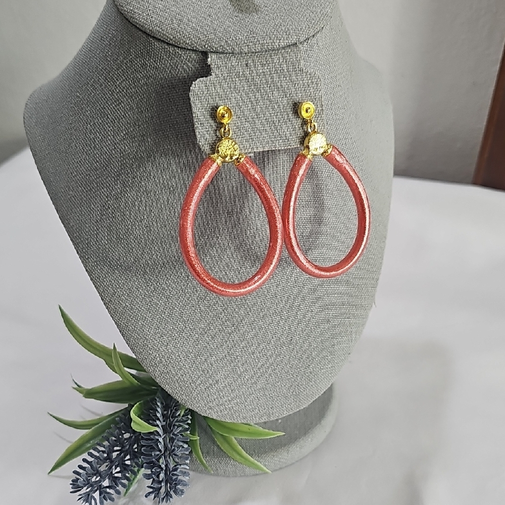 Budha All Weather Womens Earring. Color Champagne Golden